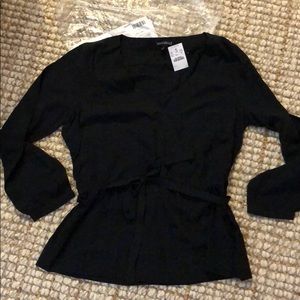 NWT J. Crew Wrap Top